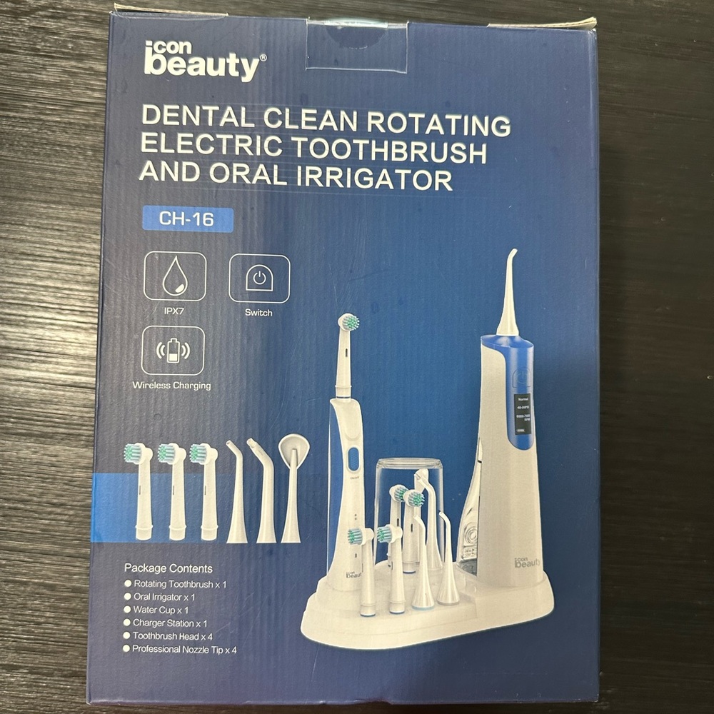 Icon Beauty Electric Toothbrush and Oral Irrigator Set